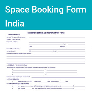 Space Booking Form - India