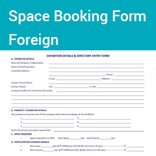Space Booking Form - Foreign
